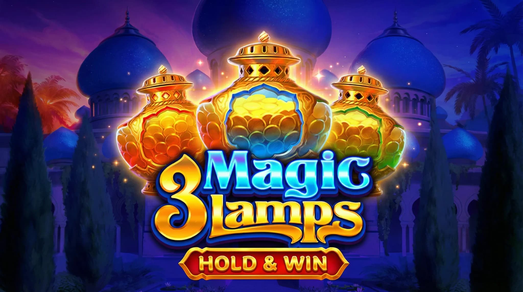 3 Magic Lamps: Hold & Win